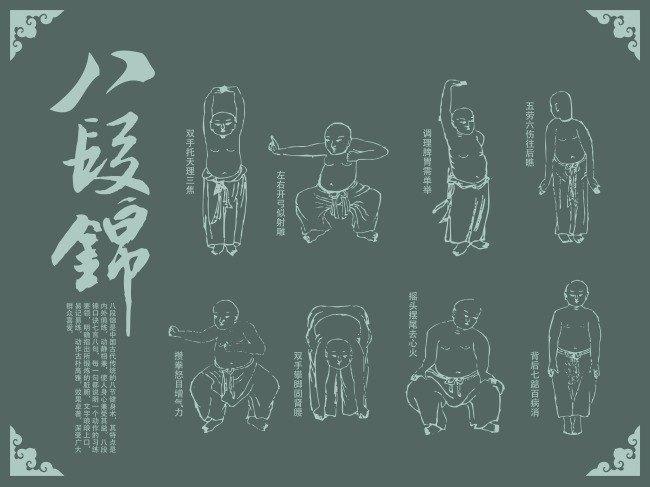 强直性脊柱炎八锦段