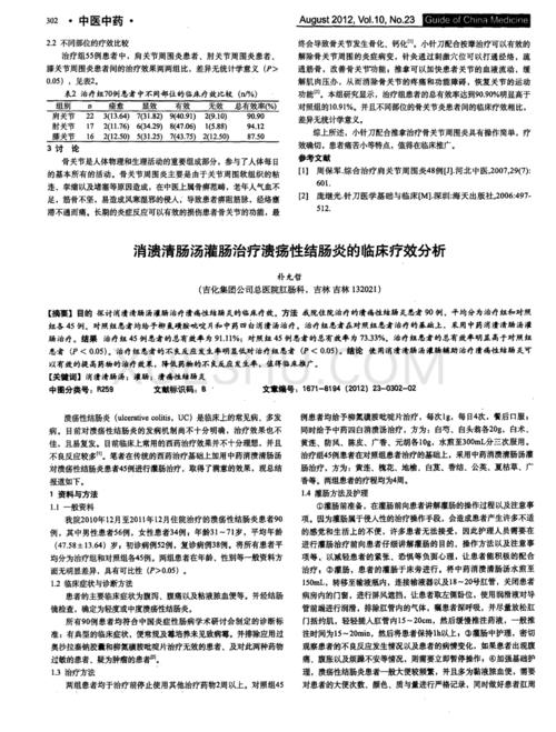 溃疡性结肠炎用清肠栓