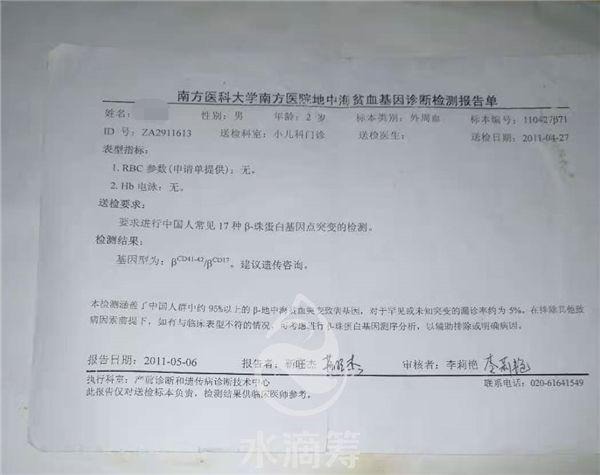 地中海贫血症