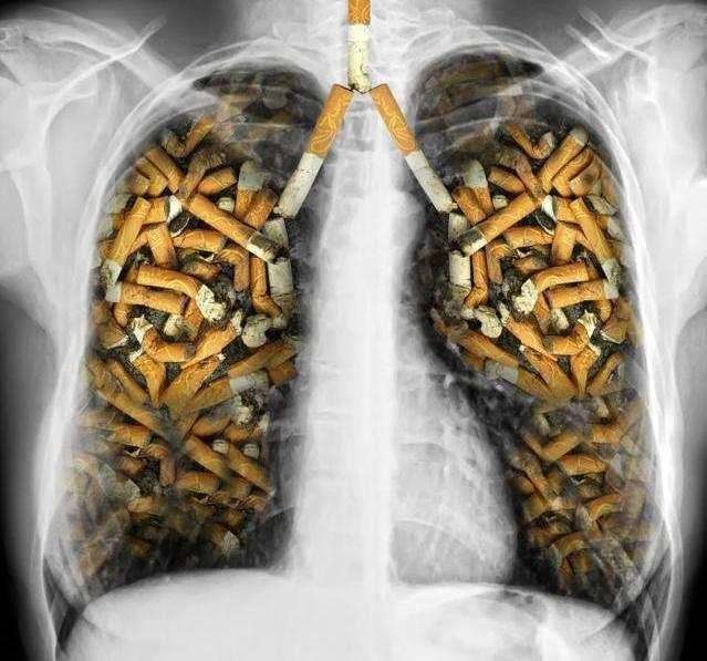 吸烟对人体带来的伤害，晚期肺癌的发生又总是