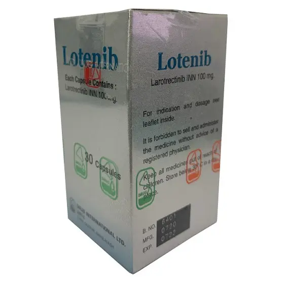 拉罗替尼Larotrectinib 100mg25mg*30片-1